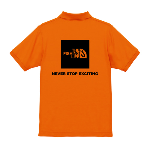THE FISHING LIFE フィッシング 釣り ポロシャツ Tシャツ 半袖 還暦
