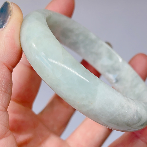 洒金翡翠バングル 新入荷】本翡翠保証‼️天然翡翠バングル 洒金赤翡翠 内径約57.4