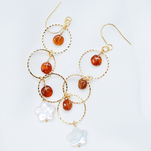 ヘソナイト秋ピアスチャーム(^^)