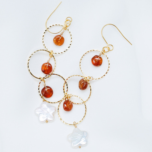 ヘソナイト秋ピアスチャーム(^^)