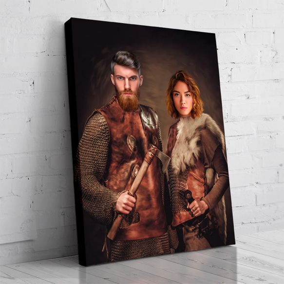 【オーダーメイド】写真からカスタムロイヤルキング天皇皇帝油絵スタイルの肖像画一点物 似顔絵 イラスト彼氏夫の贈り物誕生日 100%