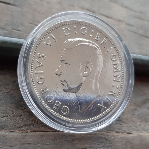 イギリス ハーフクラウン　ジョージ王　まとめ売り　硬貨　コイン　古銭 1745年 ジョージ2世 イギリス王 ハーフクラウン 銀貨 イギリス