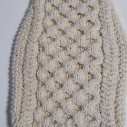 【犬用セーター】Ｍサイズ伝統のハチの巣編み出来ました❢ 4枚目の画像