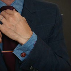 ネクタイピン【Slim】/ハロウィンカラー 5枚目の画像