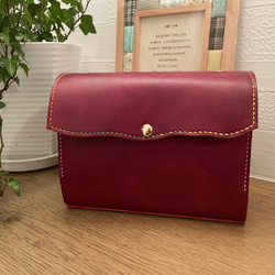 受注見本ハンドメイド本革聖書カバー／ブックカバー 受注見本ハンドメイド聖書カバー/ブックカバー