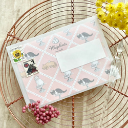 ホイップクリームと猫 レターセット 4枚目の画像