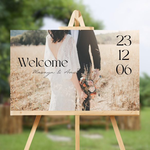 1,900円〜｜ウェルカムボード 海外風 おしゃれ 大型サイズ可能