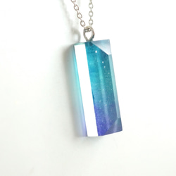 △▶▽ウミノガラス SEAGLASS PENDANT - W - 4枚目の画像