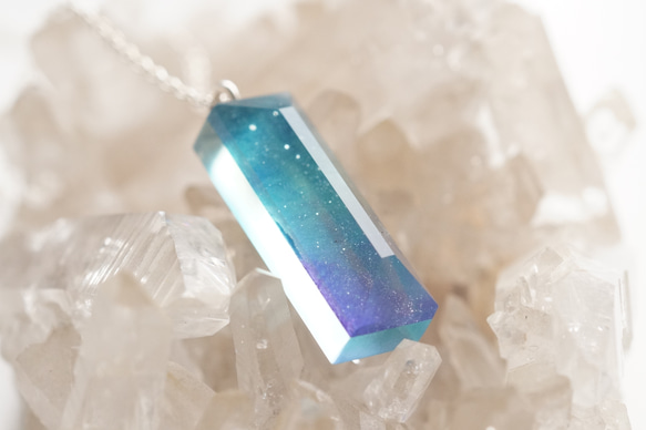 △▶▽ウミノガラス SEAGLASS PENDANT - W - 1枚目の画像