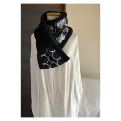 マフラータイプ】forest wing・tambourineのネックウォーマー ミナ