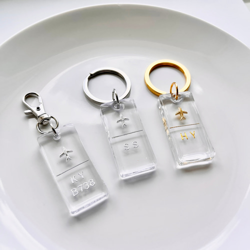 イニシャルキーホルダー ミニ イニシャル キーホルダー K IS050 PK K｜スーパースポーツ