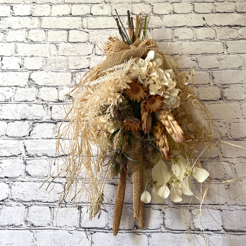 K様オーダー商品　ドライフラワー　バレリーナスワッグ K様オーダー商品 ドライフラワー バレリーナスワッグ K様オーダー商品