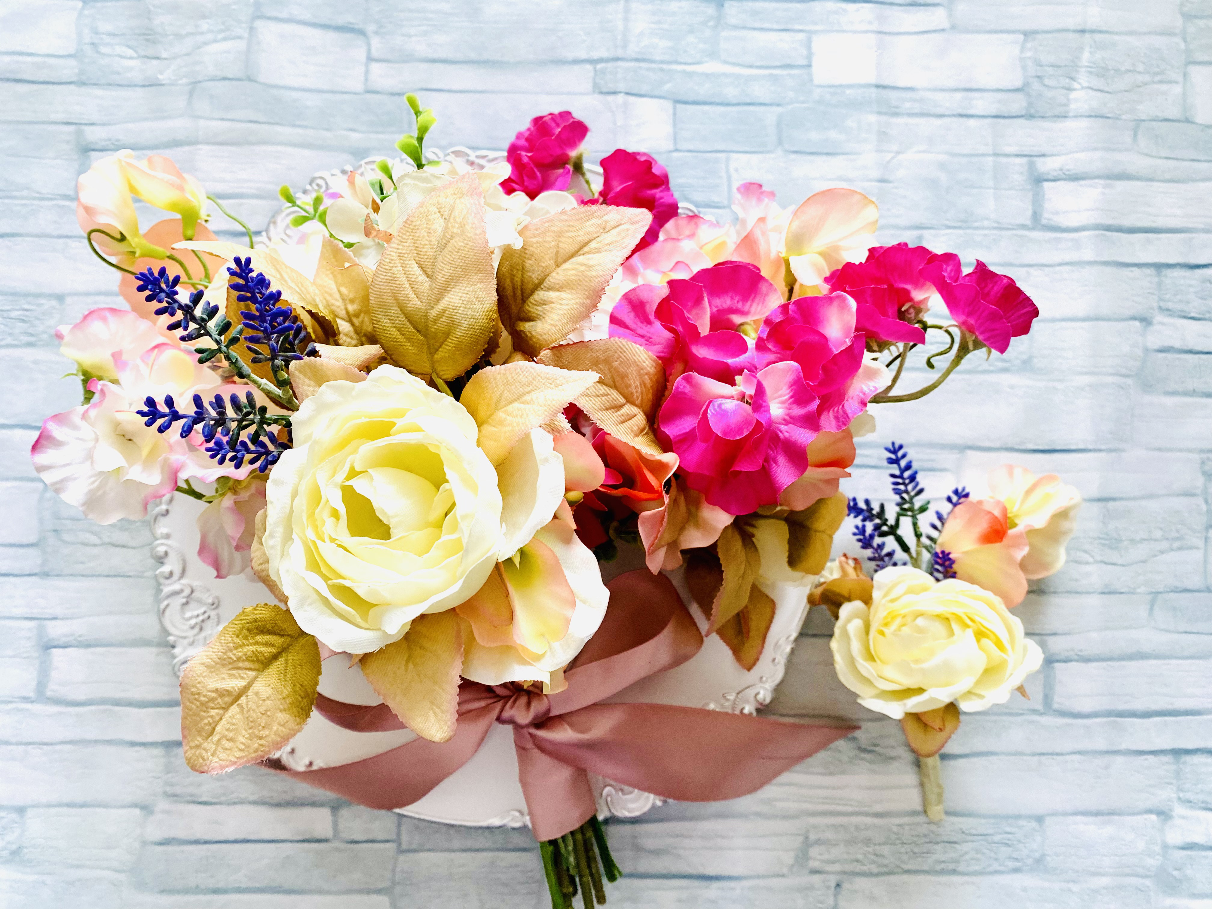 ローズブーケ〜成人式、卒業式、ウェディング、着物和装、白無垢、カクテルドレス、前撮りブーケ、プレゼント〜