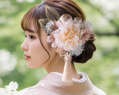 ターコイズ 和装 髪飾り 成人式 振袖 色打掛 ブライダル 結婚式 袴 卒業式 2025年 成人式振袖髪飾り人気No.1 !!! ダウンスタイルM】ドライ