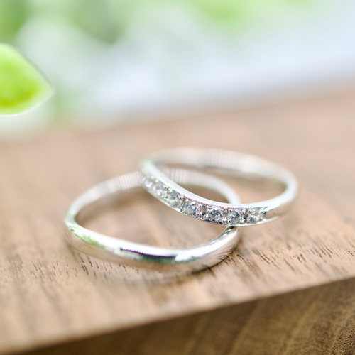 ペア特別価格】プラチナ ダイヤモンド 結婚指輪 ~Premium