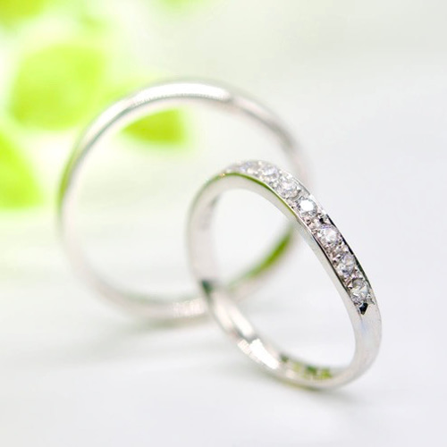 ペア特別価格】プラチナ ダイヤモンド 結婚指輪 ~Premium