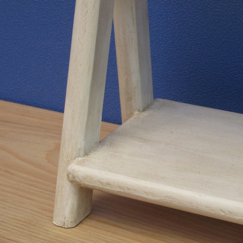 A型 デスクシェルフ】特別色（ホワイト アンティーク風）テーブル