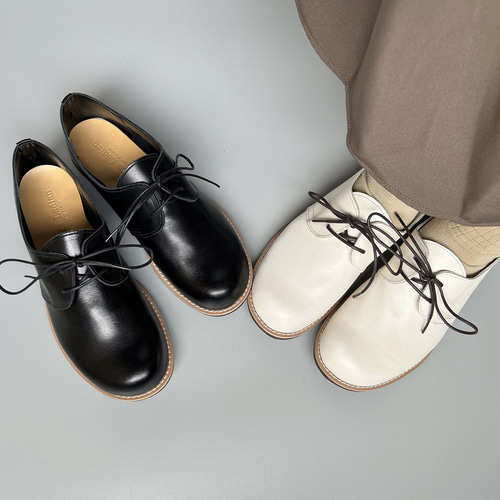 本革レースアップシューズ 日本製 オックスフォード 2304 スリッポン