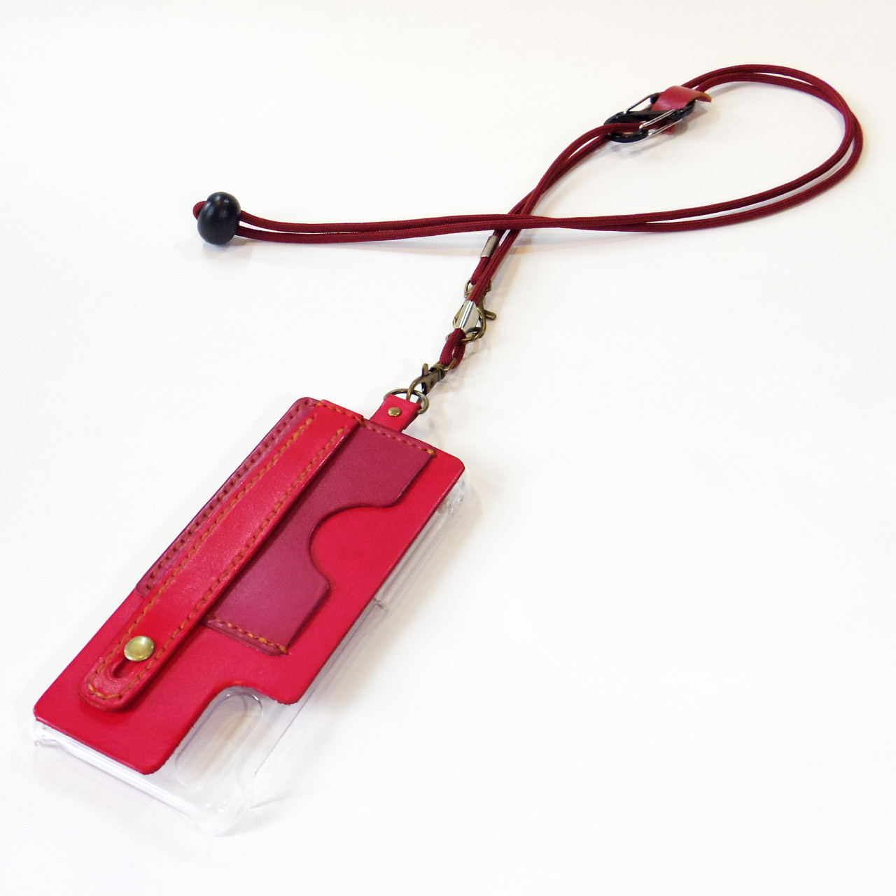 スマホショルダーリアケースとショルダーストラップ iPhone,Android 多機種制作 レッド 赤色 5,584円