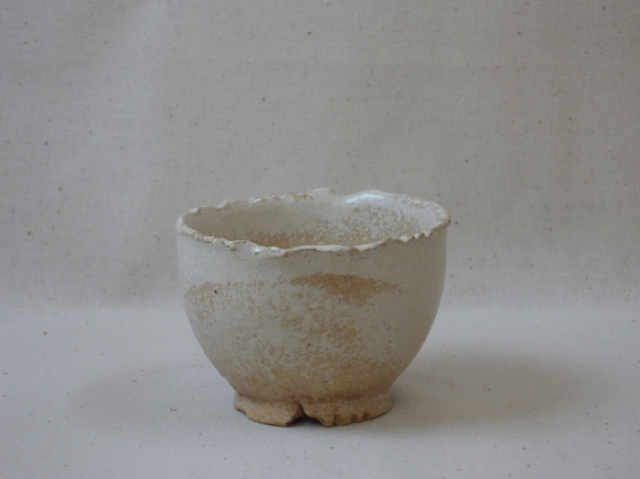白陶器植木鉢(1) 3枚目の画像