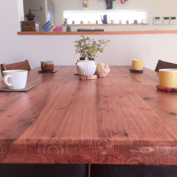 180　ロングカウンターテーブル　ウォールナット　ジャコビーン　アンティーク 180 ロングカウンターテーブル ウォールナット ジャコビーン