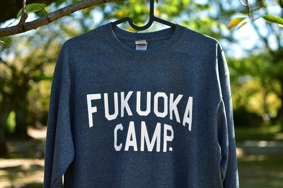 FUKUOKA CAMP Long-T（ダークグレー） 2枚目の画像