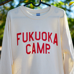 FUKUOKA CAMP Long-T（ナチュラル） 2枚目の画像