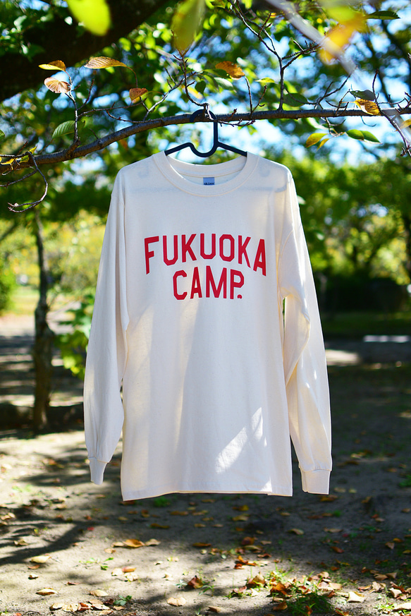 FUKUOKA CAMP Long-T（ナチュラル） 1枚目の画像