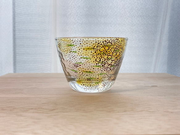 アオリイカ色素胞　日本酒グラス5 1枚目の画像