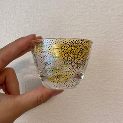 アオリイカ色素胞　日本酒グラス5 4枚目の画像