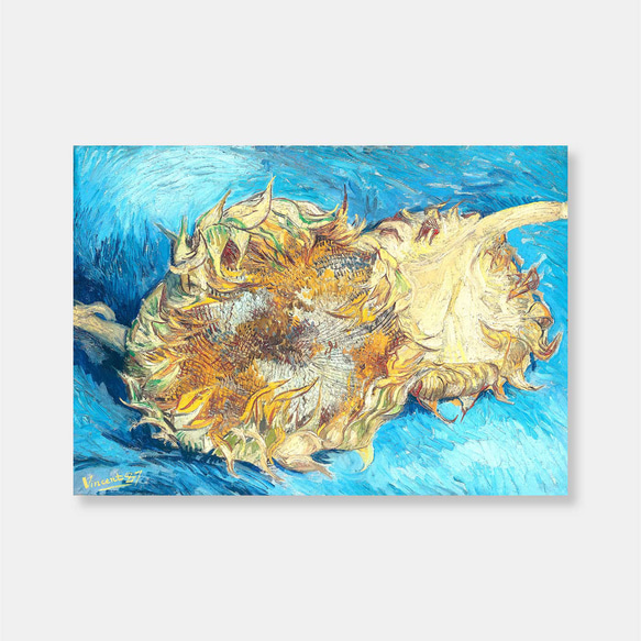 Vincent van Gogh フィンセント・ファン・ゴッホ ひまわり 1887 写真
