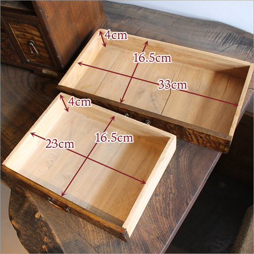 アンティーク　3段引き出し付き台　　木製 アンティークスタイル3段小引き出し｜アンティーク風インテリア雑貨