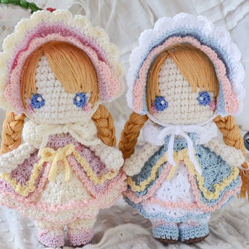 お姫様みたいな着せ替え人形あみぐるどーる＊メヌエットサイズ＊魔法