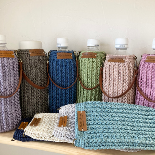 選べる持ち手♡大人女子のボトルカバー(ペットボトル500m) その他