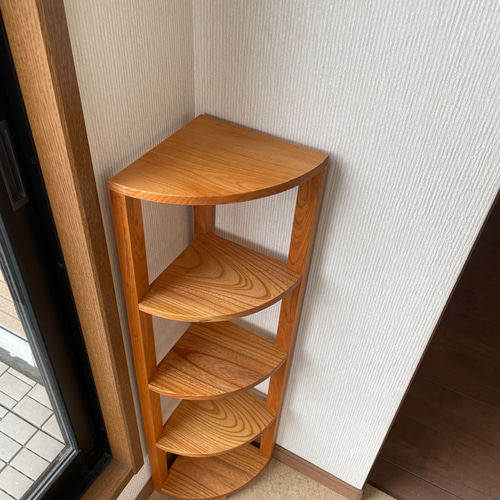 新作コーナーラック　棚　サイズ高さ90cm幅333cm奥行33cm 角にぴったり置けるコーナーラック｜通販のベルメゾンネット