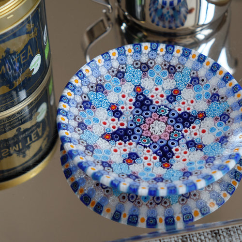 ☆未使用保管品 ベネチアガラス 飾り皿 ☆未使用保管品 ベネチアガラス