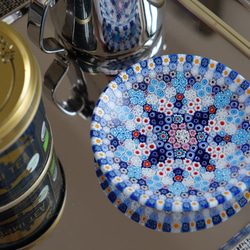 ベネチアンガラス ヴェネチアンガラス ミルフィオリ お皿 プレート 小皿 ムリーニ ムリーネ ムリーナ 11枚目の画像
