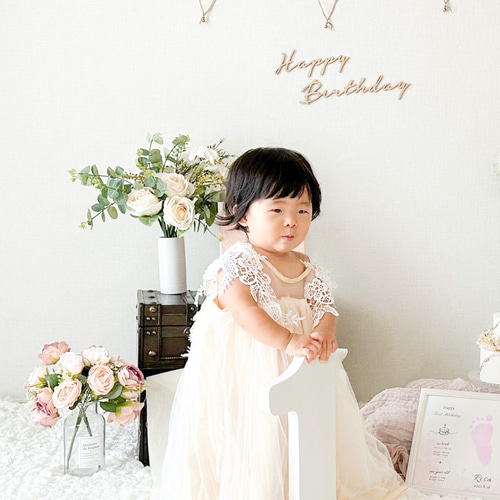 数字の1のオブジェ（白） 立体・オブジェ ShimoWood 通販 16487503