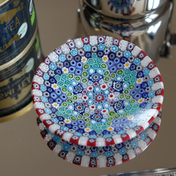 ベネチアンガラス ヴェネチアンガラス ミルフィオリ お皿 プレート 小皿 ムリーニ ムリーネ ムリーナ 2枚目の画像