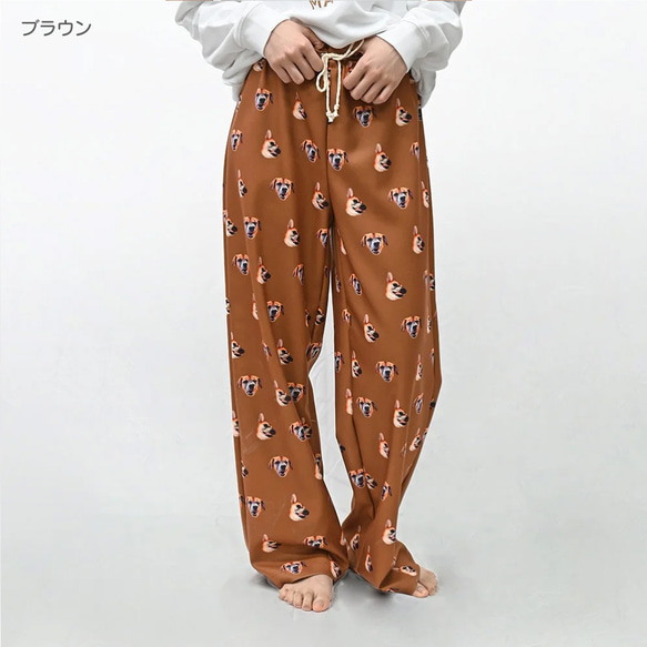愛犬/愛猫の写真からつくるオーダーメイドのパジャマパンツ 8枚目の画像