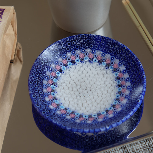 ベネチアンガラス ヴェネチアンガラス ミルフィオリ お皿 プレート