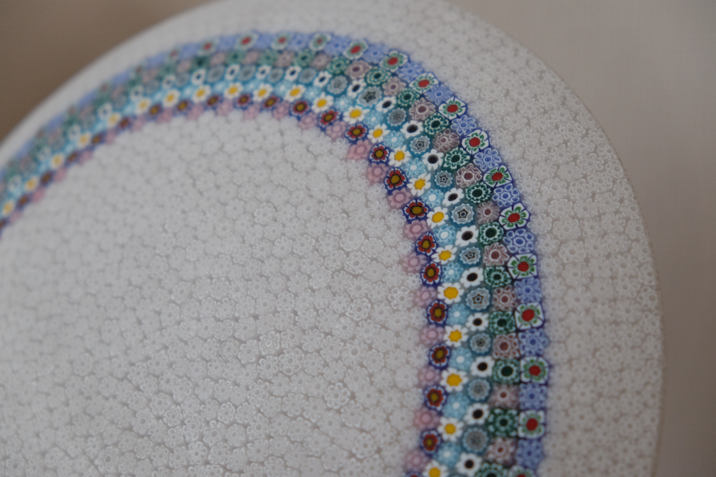 ベネチアンガラス ヴェネチアンガラス ベネチアングラス ミルフィオリ お皿 ガラス プレート 小皿 ムリーニ ムリーネ