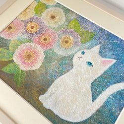 花びらねこ　Pastelflower  (原画) 2枚目の画像