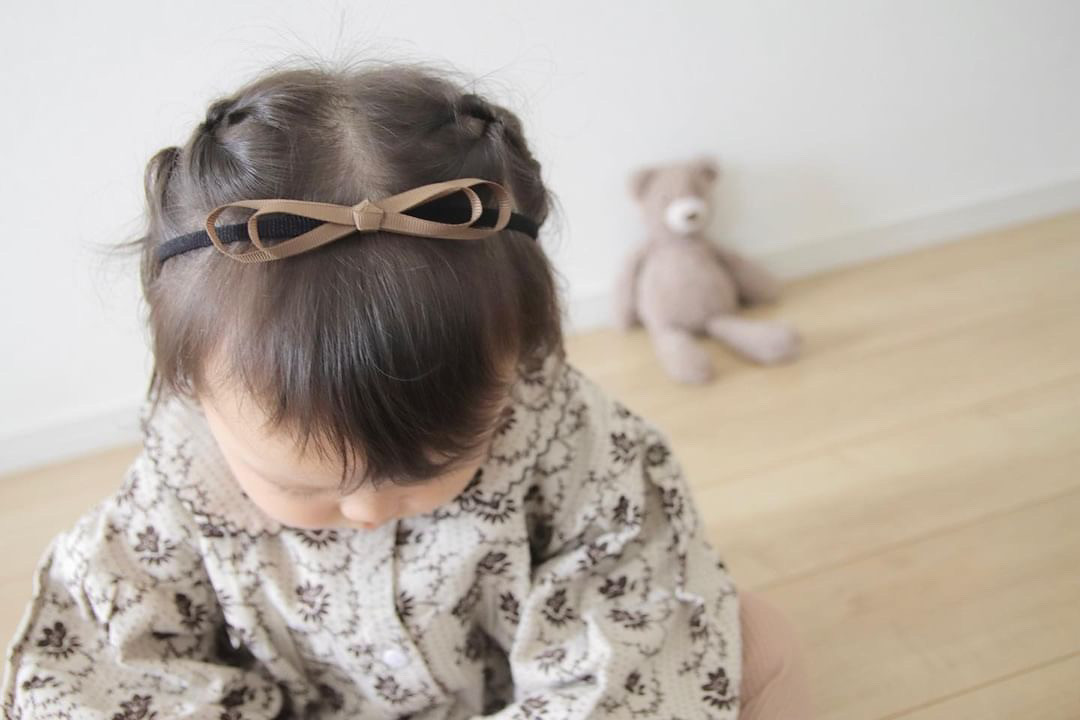 春♡マーガレット♡ベビーヘアクリップ　ヘアゴム　ハンドメイド商品 春♡マーガレット♡ベビーヘアクリップヘアゴムハンドメイド商品