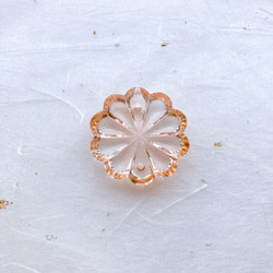菊の花のようなビーズ　✿2個で1セット✿ 5枚目の画像