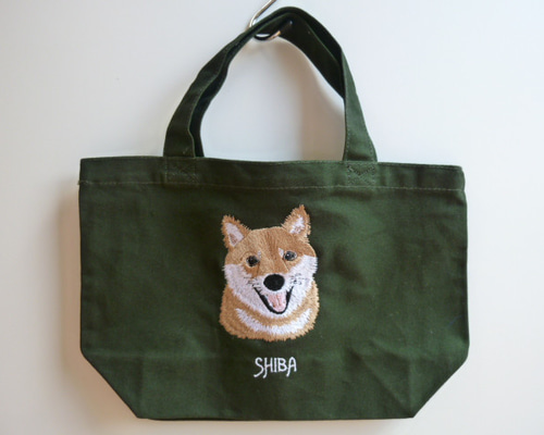 専用　ハンドメイド　刺繍　柴犬　キーホルダー　ショルダーポーチ　トートバッグ d6987aa53205387c0ede9c4d6adff8