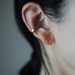 Ear cuff  (brass) 2枚目の画像