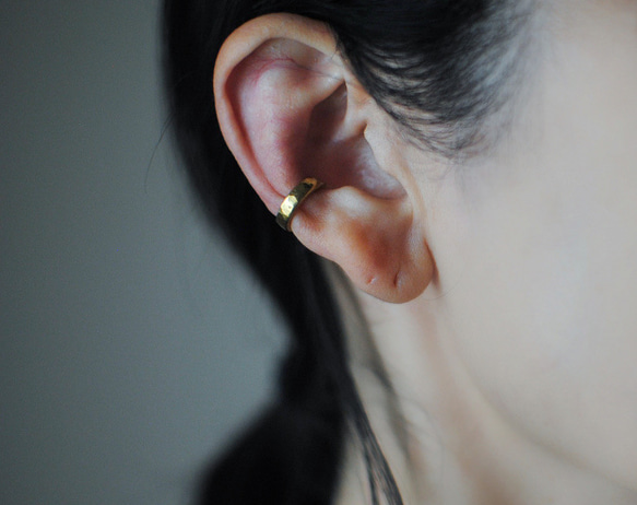 Ear cuff  (brass) 2枚目の画像