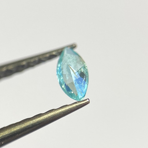 パライバトルマリン ルース 0.116ct ブラジル産 日独ソーティング 