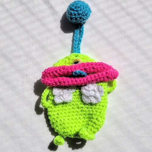 パクパクモンスター モンスター キーケース ママセレクト フラワー 小